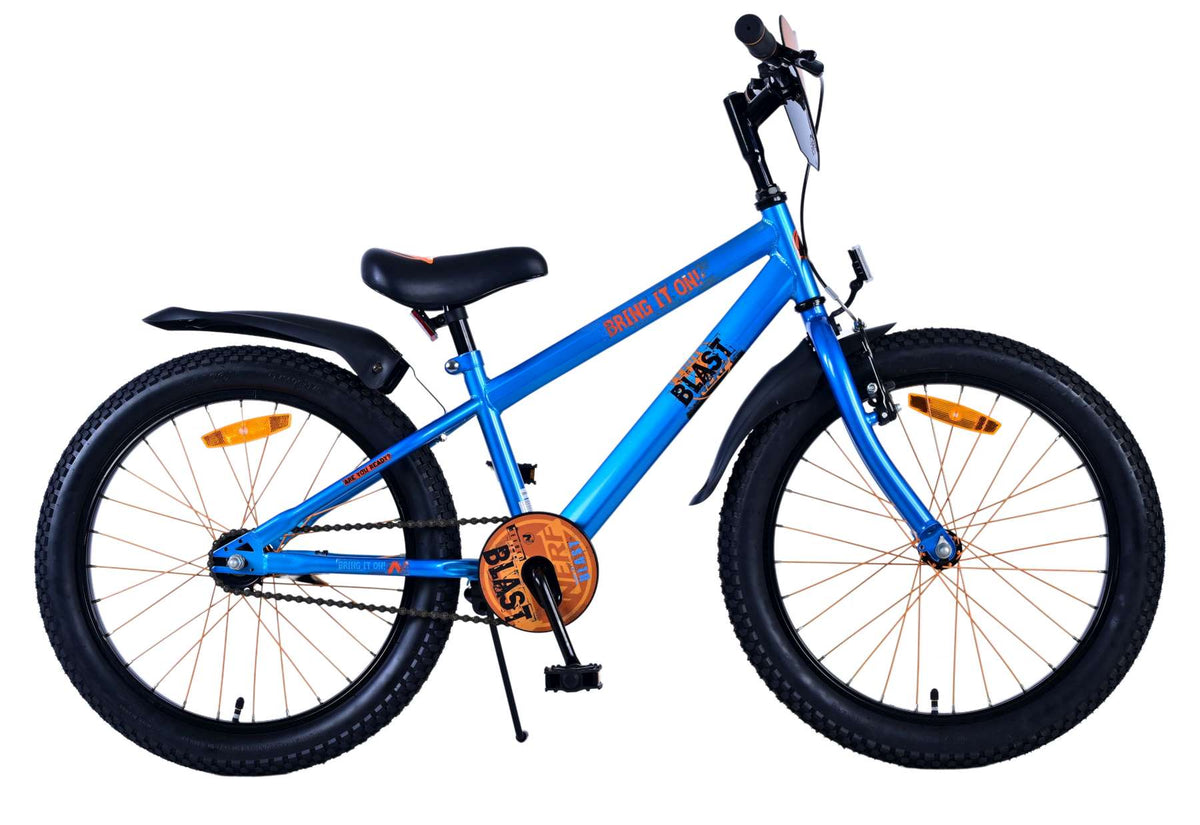 Nerf Kinderfahrradjungen 20 Zoll Satinblau