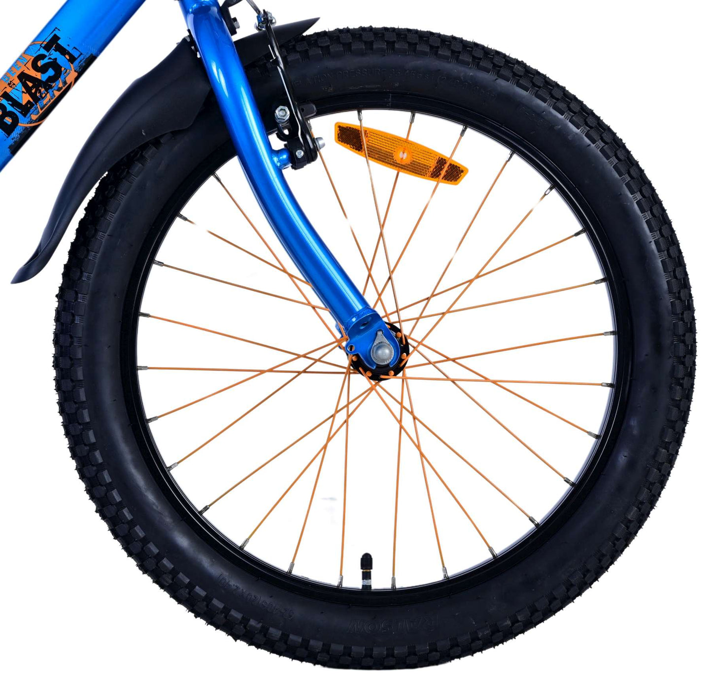 Nerf Kinderfahrradjungen 20 Zoll Satinblau