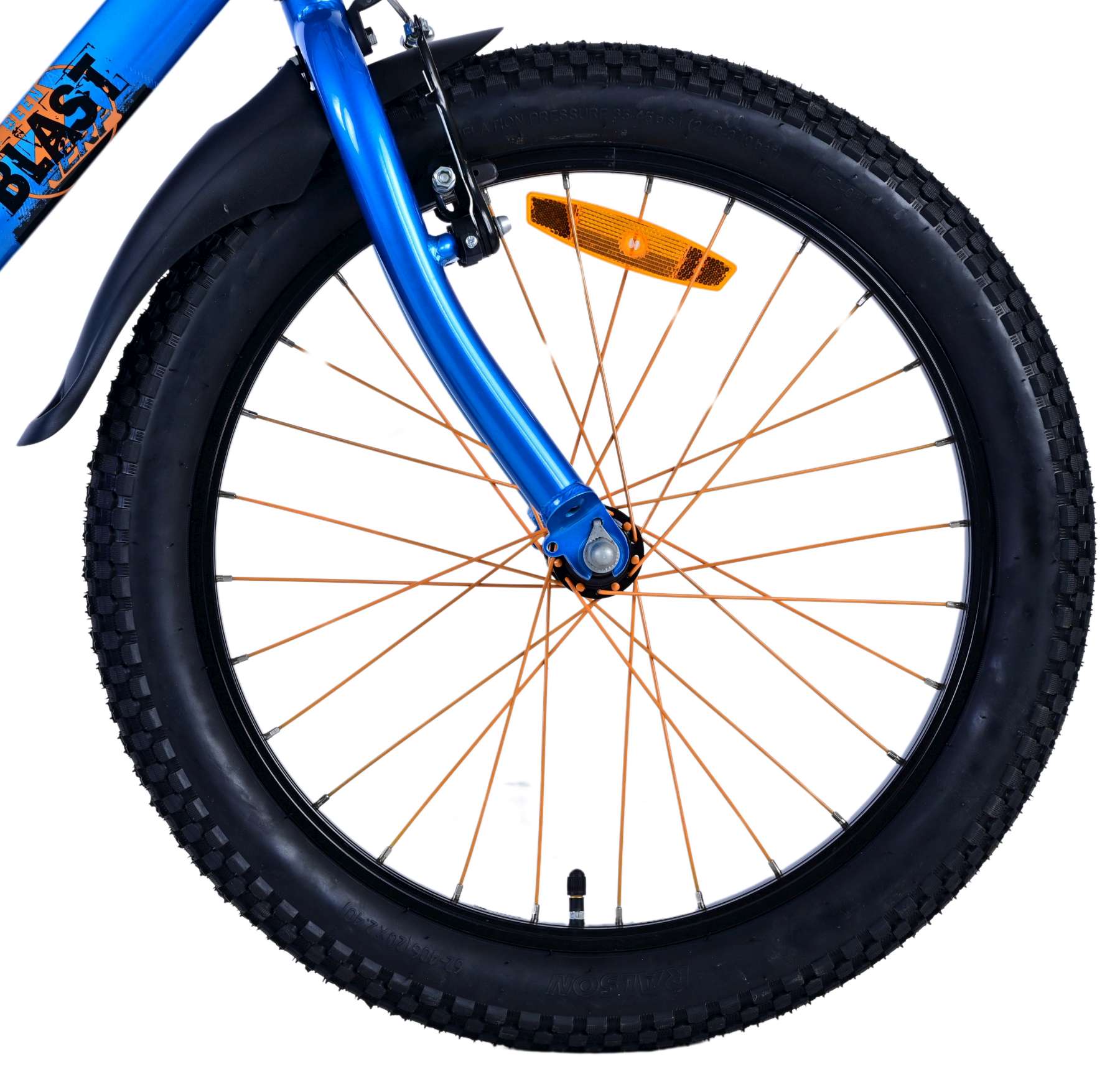 Nerf Kinderfahrradjungen 20 Zoll Satinblau