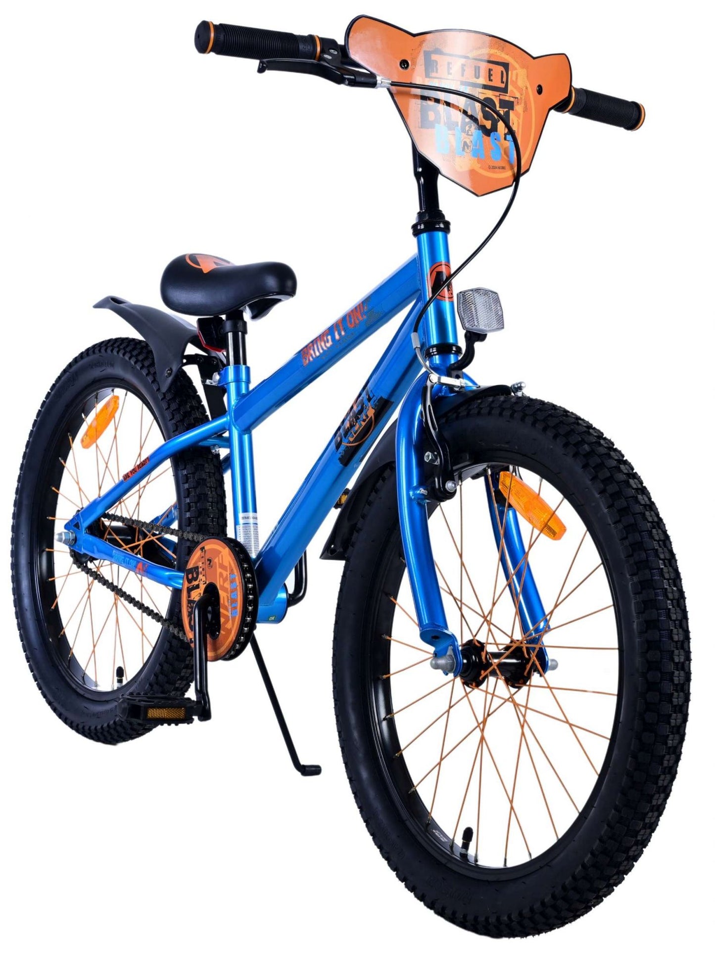 Nerf Kinderfahrradjungen 20 Zoll Satinblau