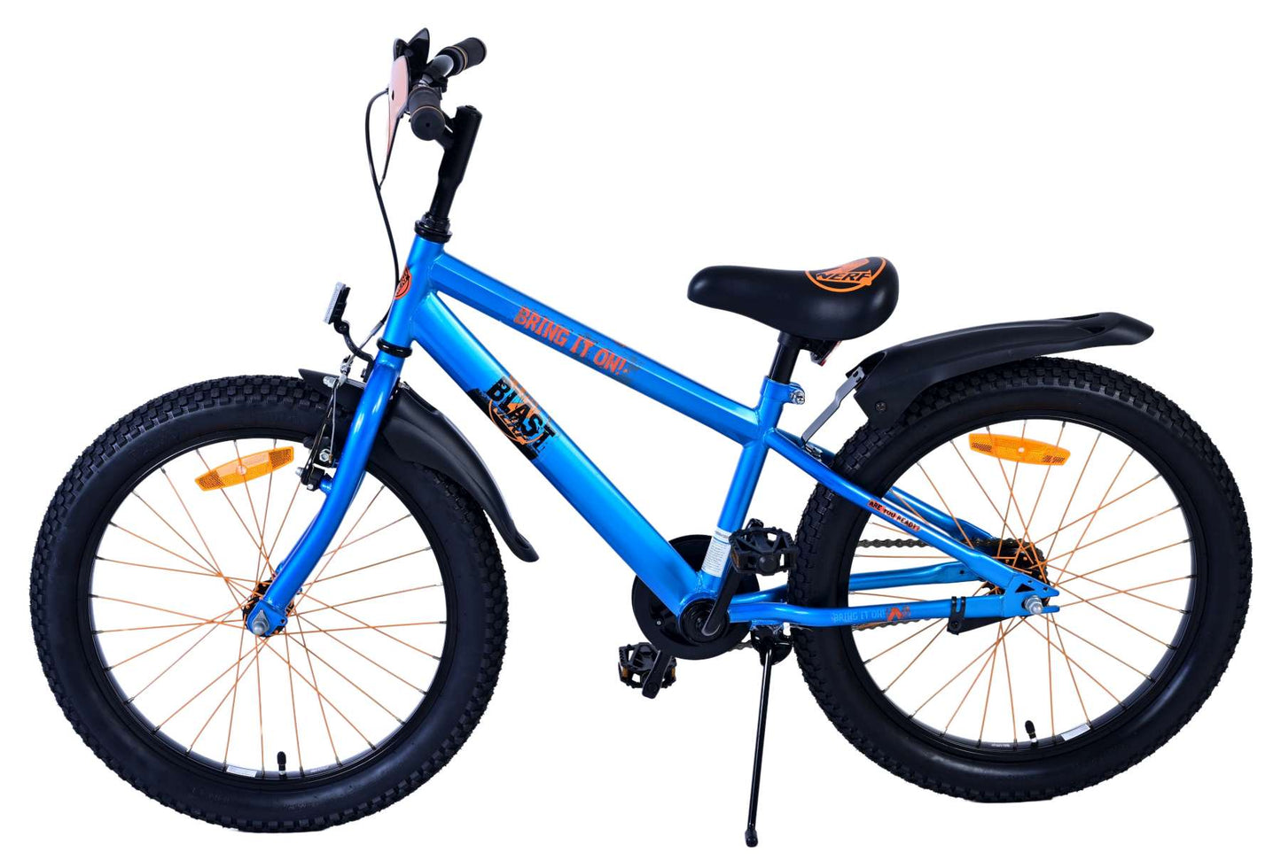 Nerf Kinderfahrradjungen 20 Zoll Satinblau
