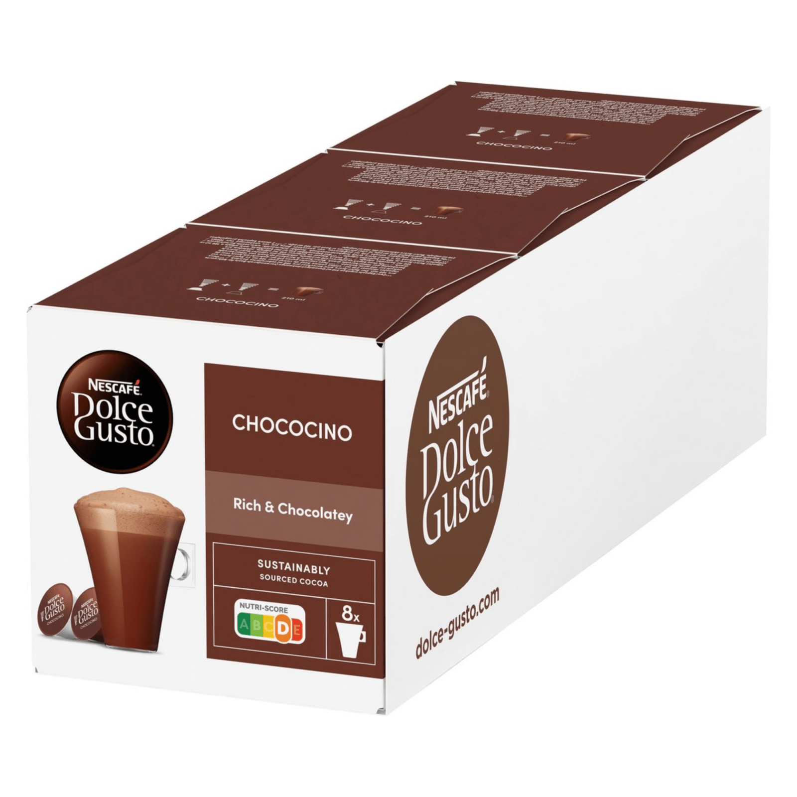 Nescafe Dolce Gusto Chococino (3x 16 Tassen) (Kopie)