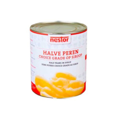Nestor-Birnenhälften in Sirup (3 Liter)