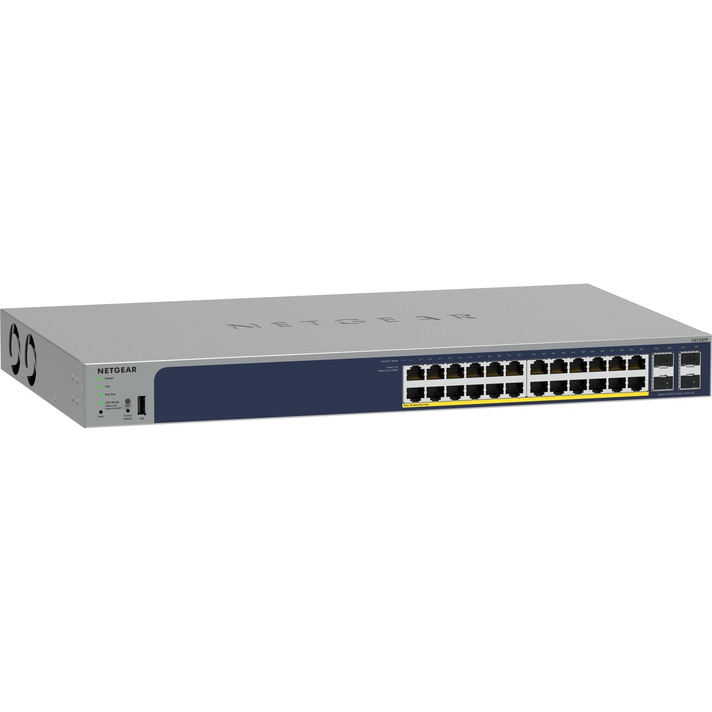 Netgear 24-Port Gigabit Ethernet POE+ Switch mit 4