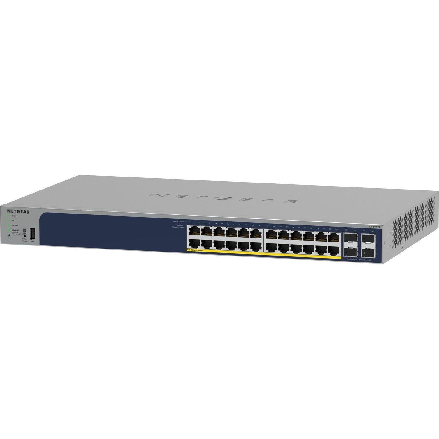 Netgear 24-Port Gigabit Ethernet POE+ Switch mit 4