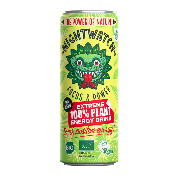 Nightwatch pflanzlicher Energydrink Dose (24x 25cl)
