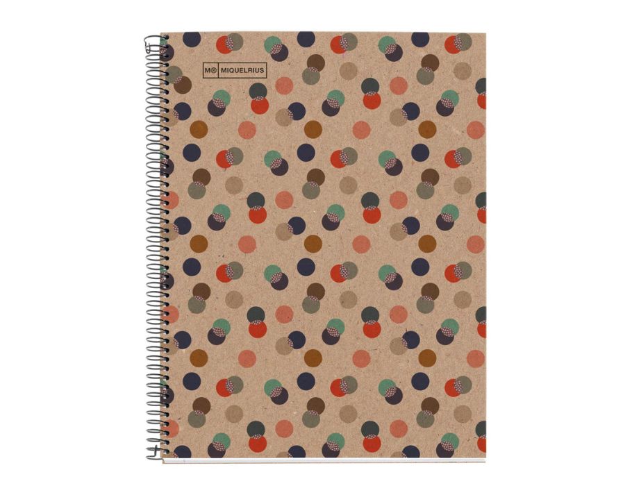 Miquelrius Notebook Eco Confetti A4 Blanco 80 Seiten