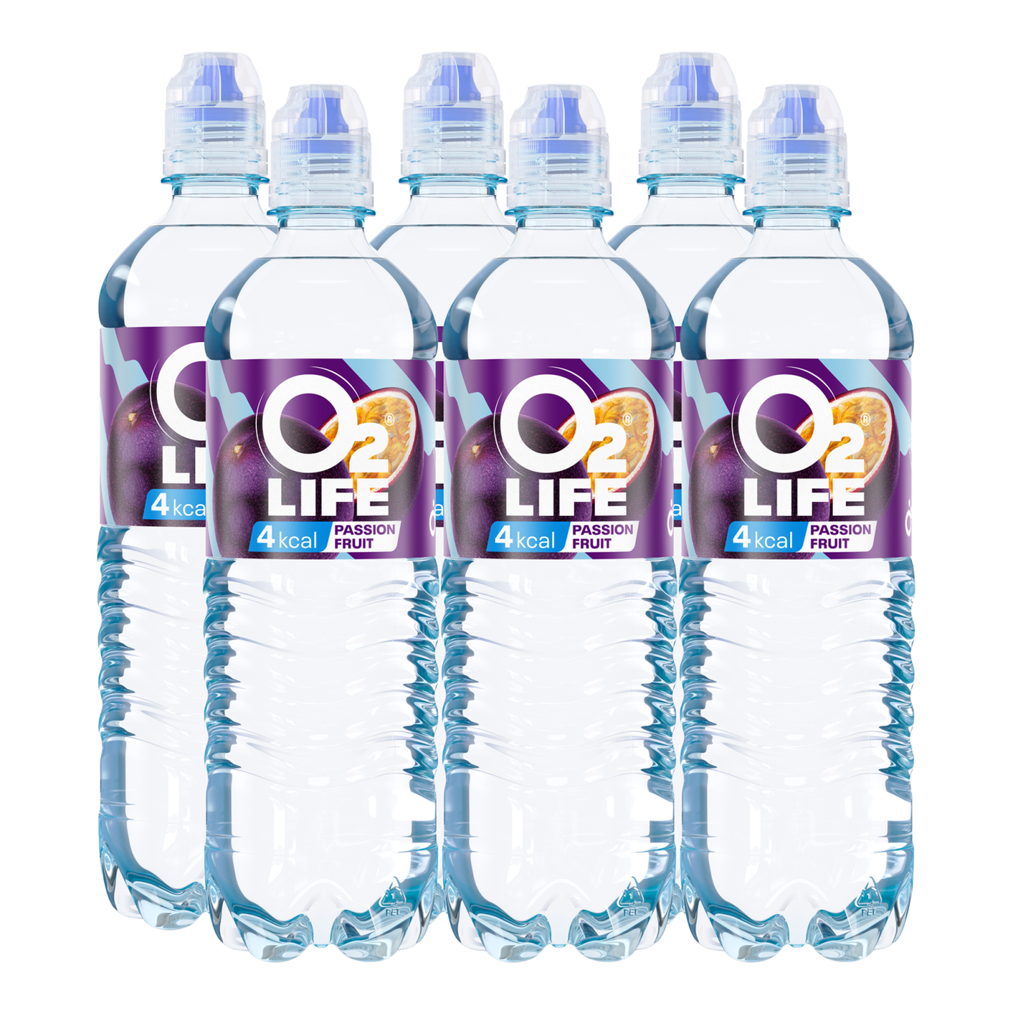 O2life blaue Passionsfrucht (6x 750ml)