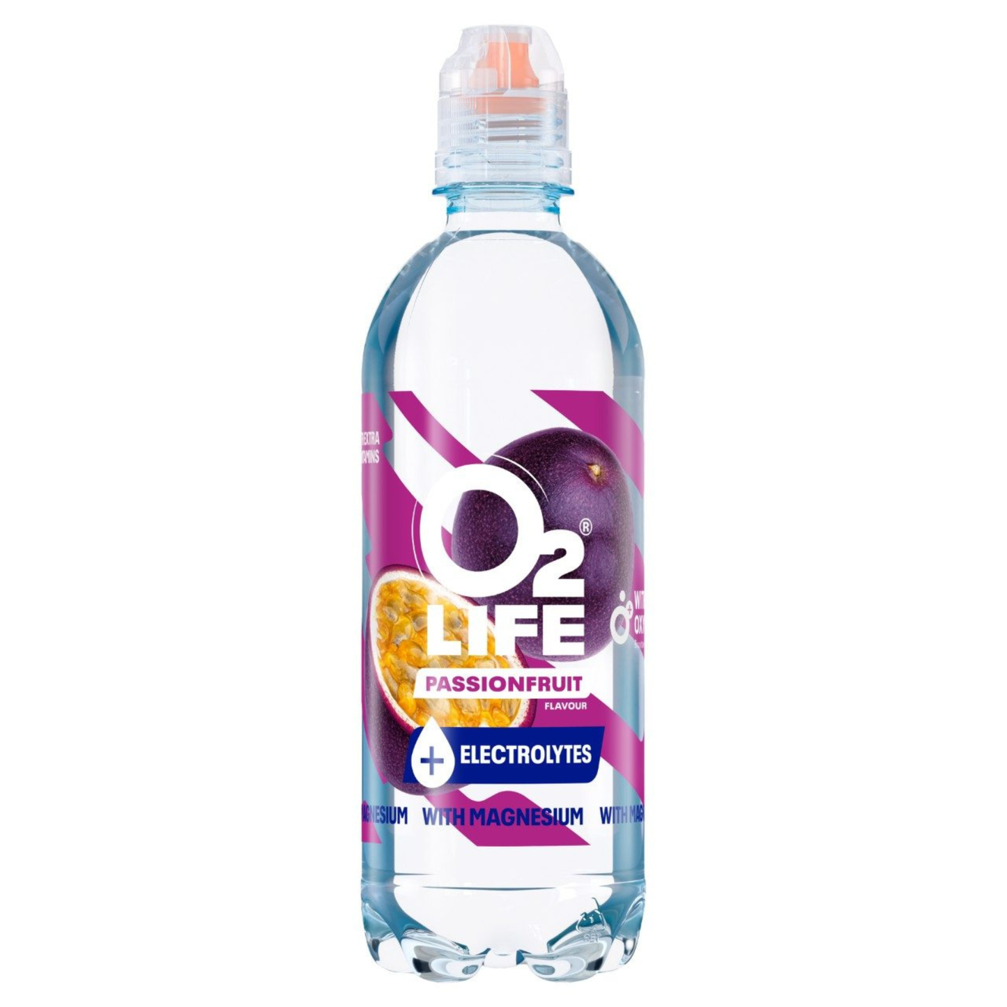 O2life Passionsfrucht-Elektrolyte (12x500 ml)