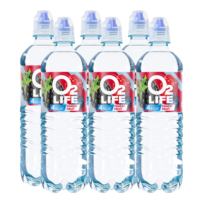 O2life Blaue Waldfrüchte Kappe (6x 750ml)
