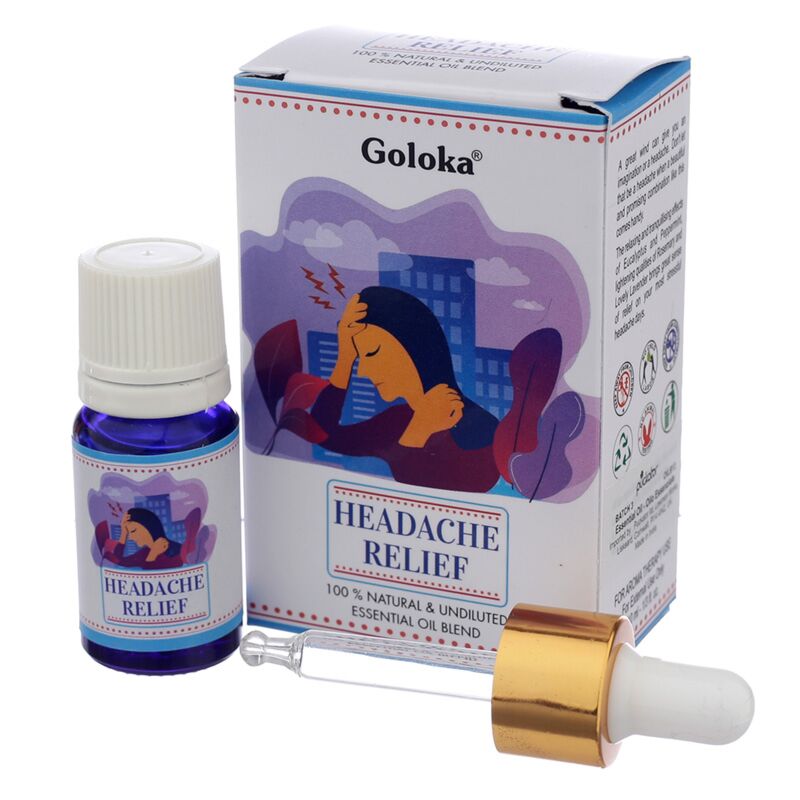 Kopfschmerzbeleuchtung - Goloka ätherische Ölmischung 10 ml