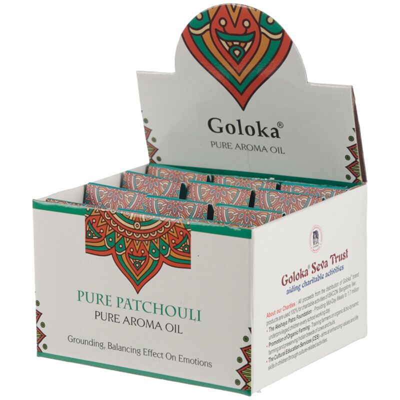 Reines Patchouli 10ml - Goloka -Duftöl