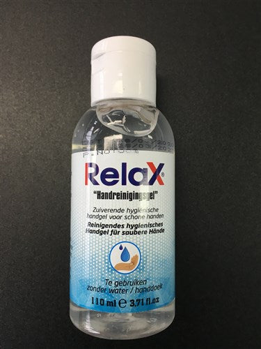 Entspannen Sie Handreinigung Gel 110 ml Desinfektion 70% Alkohol