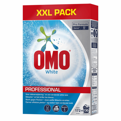 Omo weißes Profi-Waschpulver 140 Waschgänge (7 kg)