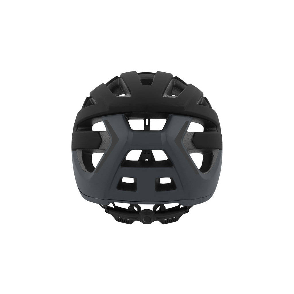 Ein Trail-Fahrradhelm dunkelgrau schwarzer Größe L (58-61 cm)