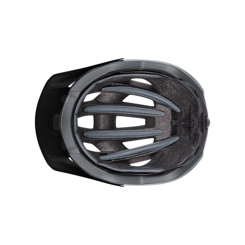 Ein Trail-Fahrradhelm dunkelgrau schwarzer Größe L (58-61 cm)