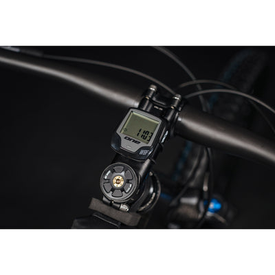 Ein Fahrrad Computer 8 Wireless uniarze schwarz grau