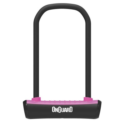 Onguard Neon Bügelschloss Standard (115 x 230 mm – 11 mm) – Pink