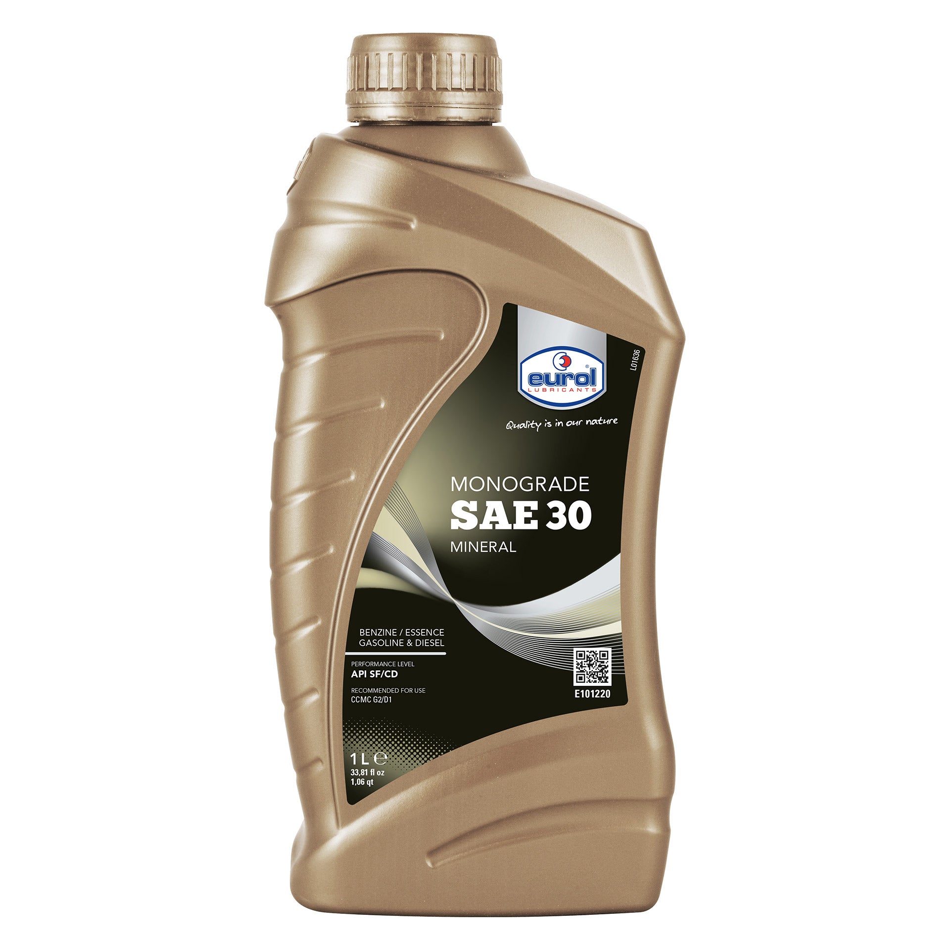 Eurol Monograde SAE30 SS CC HD30 1 Liter