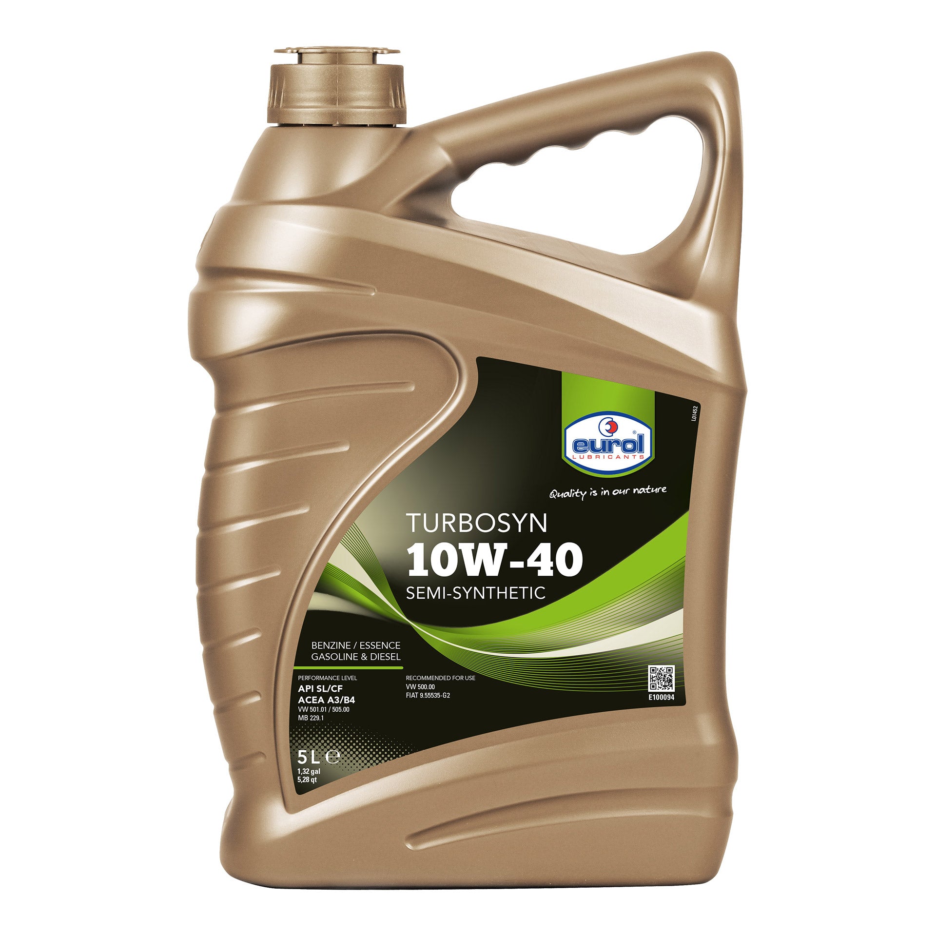 Eurol Carter Oil 10W40 SF CC P 5-Liter
