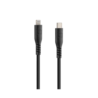 Optilin Silikonkabel USB -Typ C> Apfel 8 Pin - 20 cm