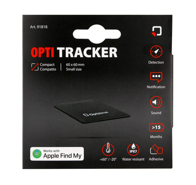 Optiline Tracker Compact, Ultra-dünner Klebstoff-Locator