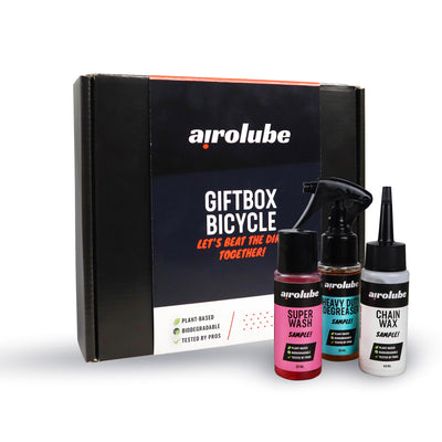 Geschenkbox Airolube für das Fahrrad