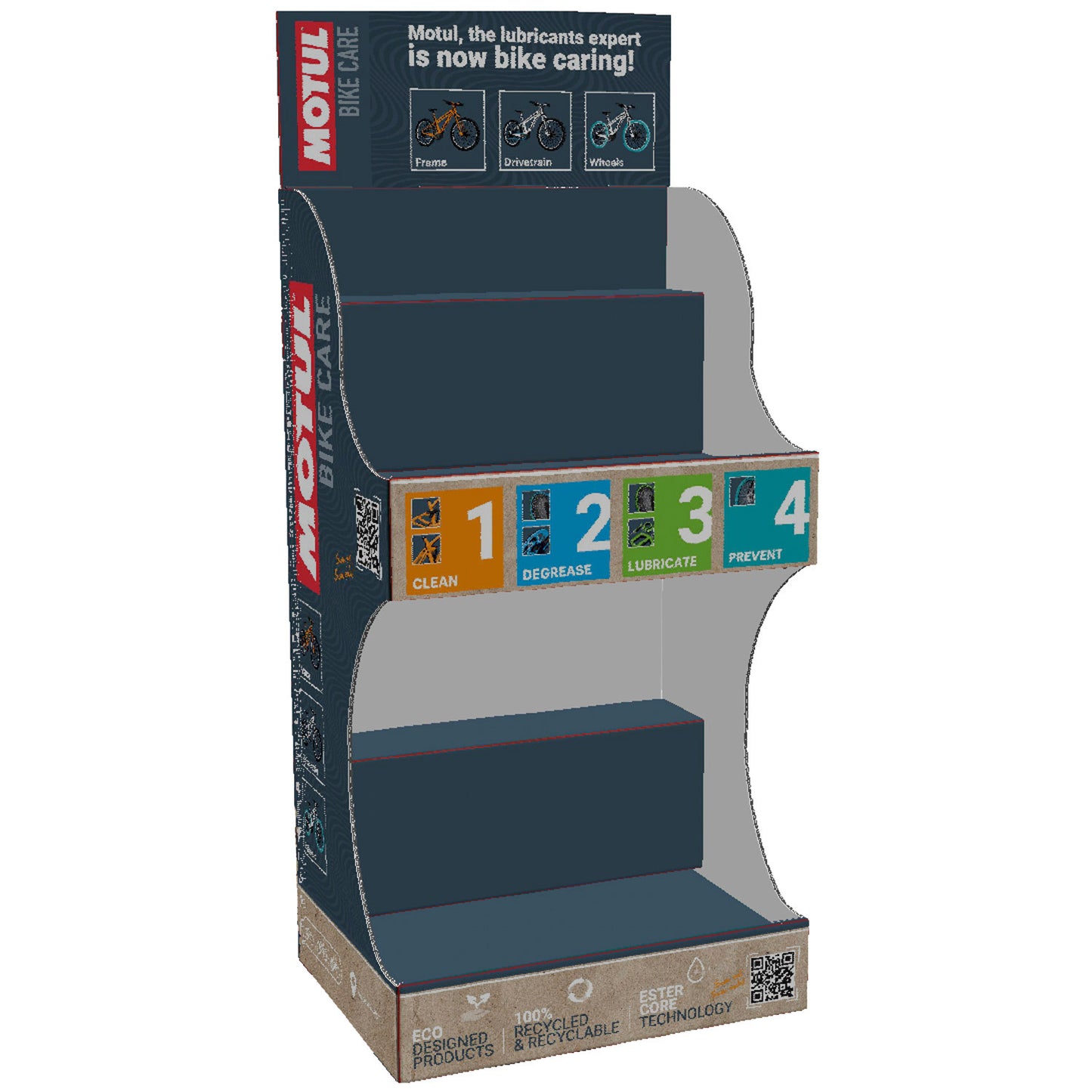 Schwalbe Motul Counter Display Karton (leer)