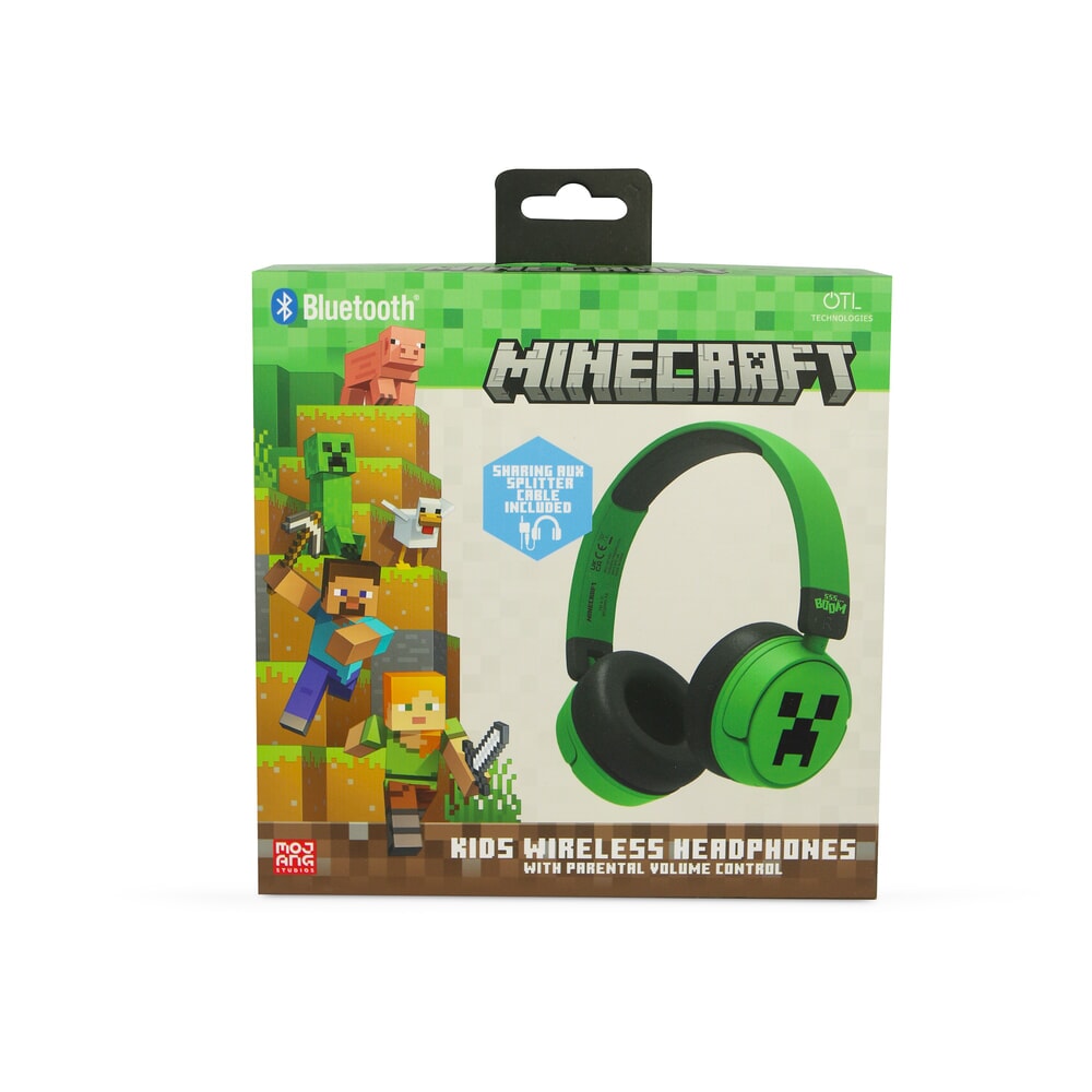 OTL-Technologien Bluetooth-Kopfhörer Minecraft (MC1231)