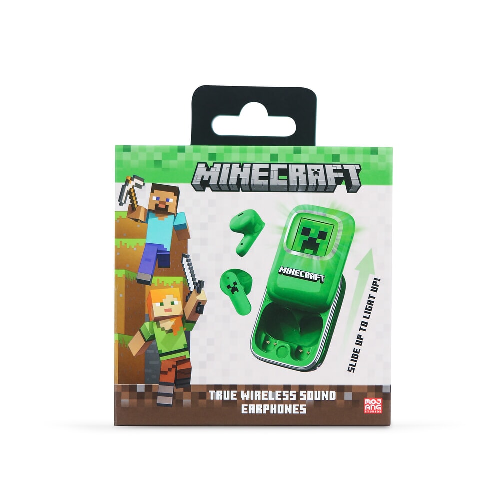 Otl Technologies Bluetooth Slide TWS Kopfhörer Minecraft (mc1316)