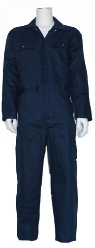 Bestex Overall Baumwolle Marineblau Druckknöpfe 56