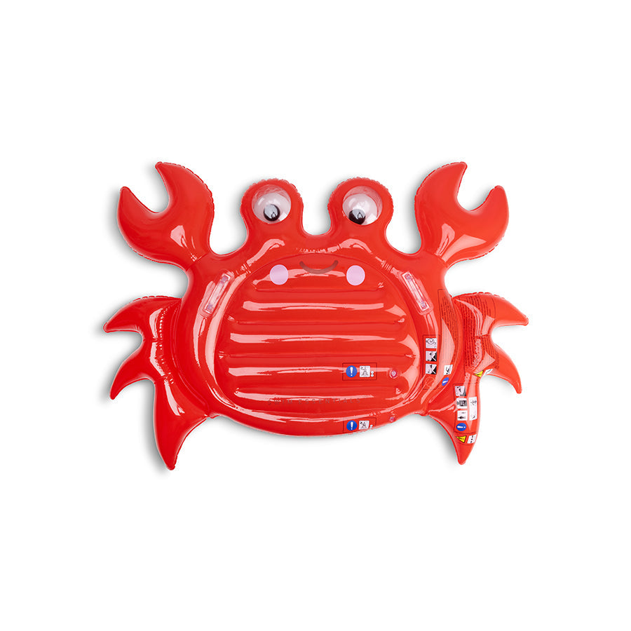Crabby | Luxusluftbett für rote Krabben