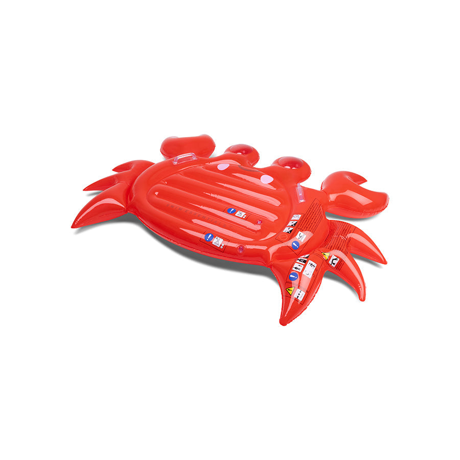 Crabby | Luxusluftbett für rote Krabben