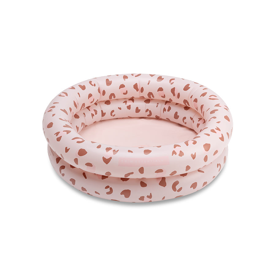 Leopard | Alter rosa Baby -Schwimmbad Ø 60 cm