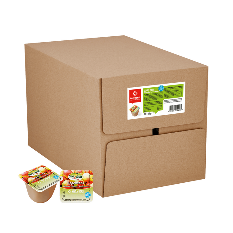 One2fruit Apfelmusbecher (120x 100g)