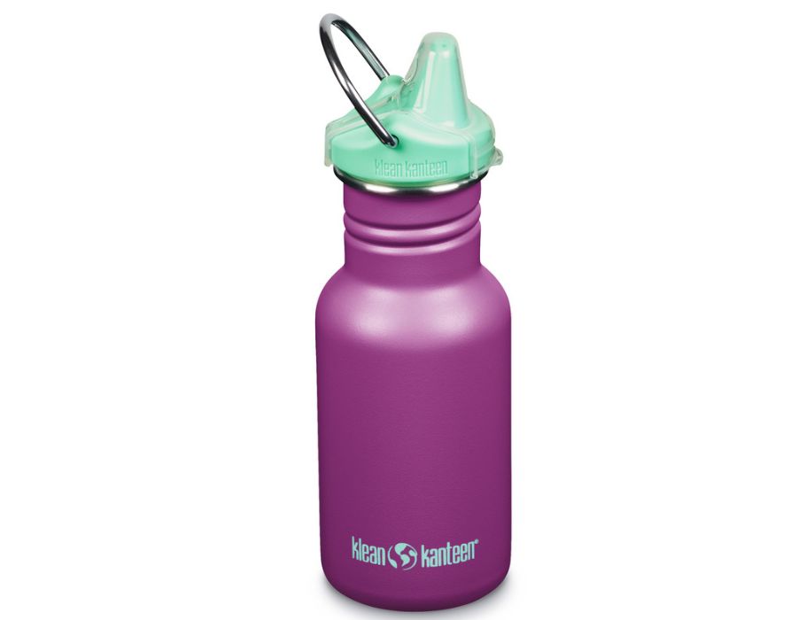 KLEAN Kanteen -Trinkflasche Kinder schmale Sippydop 355 ml (12 Unzen)