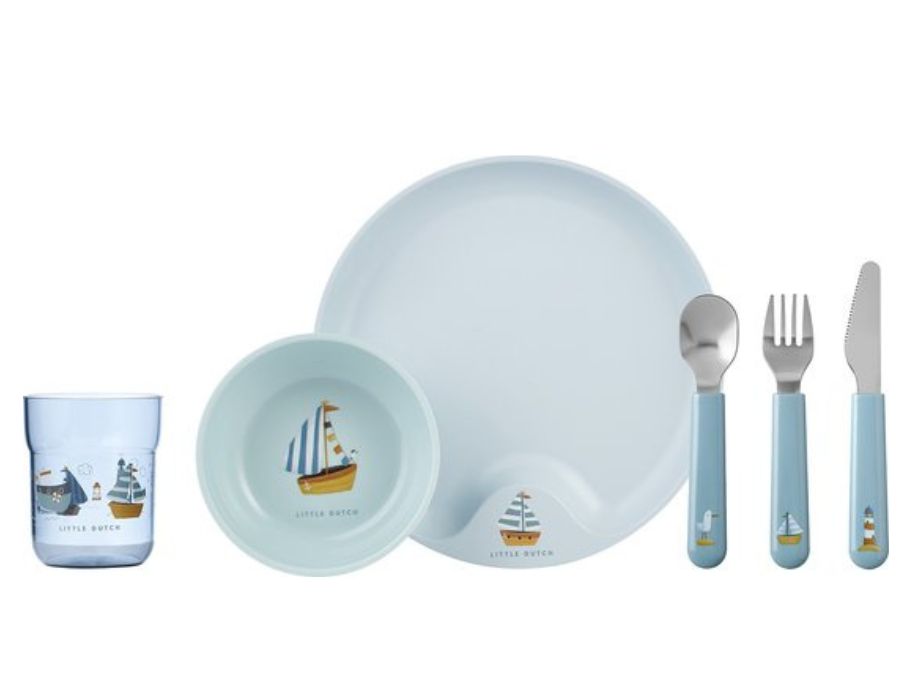 Mepal Kindergeschirr - Mio - 6-teilig - Set - Sailors Bay