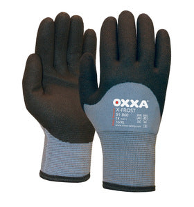 Oxxa Handschuhe x-frost 51-860 grau schwarz (Größe 11) xxl