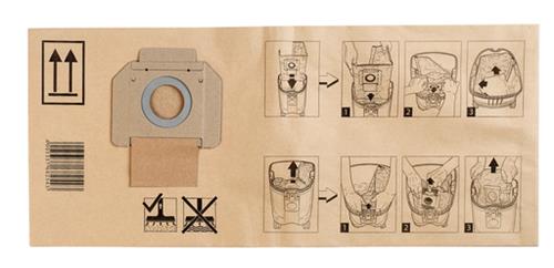 Makita Staubbeutel Papier 446lx (5er Pack)