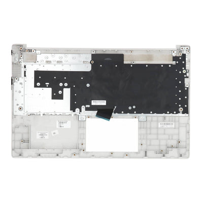 HP Laptop -Tastatur QWERTY Us + Top Cover - Silber