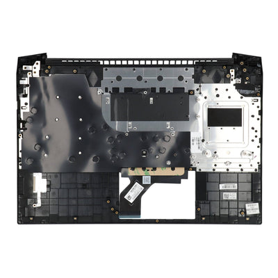 HP Laptop -Tastatur QWERTY Us + Top Cover - Schwarz Weiß
