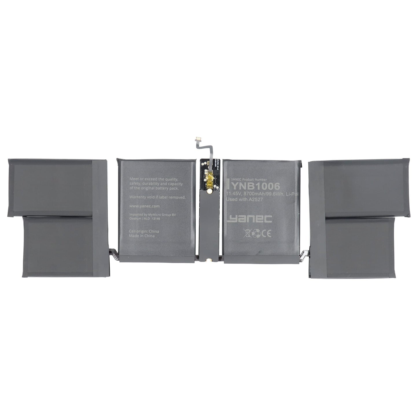 Yanec MacBook-Akku 8700 mAh