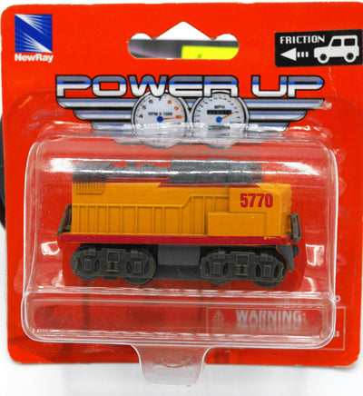 Metall -Lokomotive -Zug mit Reibungsantrieb Oranje