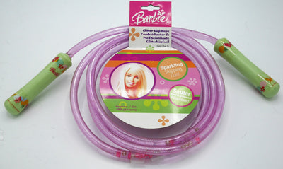 Sprungseil 214 cm lang mit Glitzerseil aus Plastik