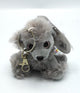 Schlüsselring mit Plüschhund 9 cm hoch