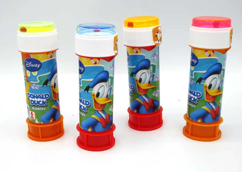 Disney 1 Dulcop Bubble Blase von Donald Duck mit Geduldspiel.