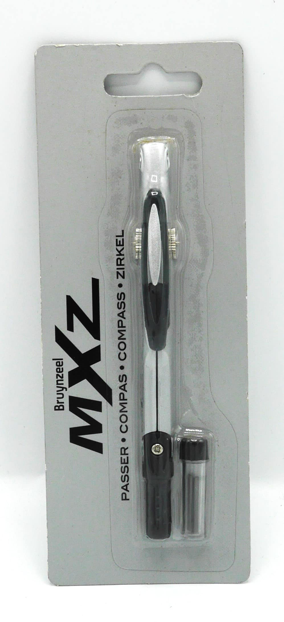 Bruynzeel MXZ Passant 2 mm einschließlich 2 Ersatzstifte Silbergrau