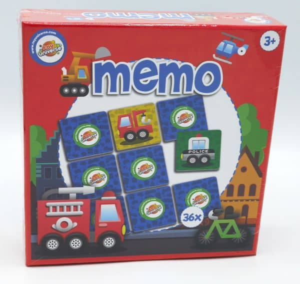 Intro Toy Universe Memo -Spielfahrzeuge