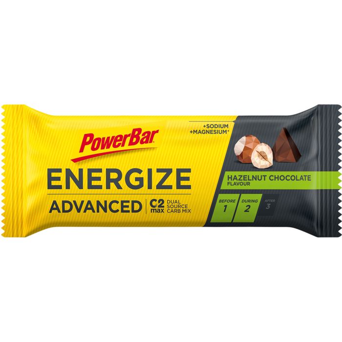 Powerbar energize advanced (15 x 55gr) – Schoko-Haselnuss