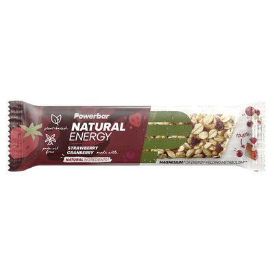 Powerbar natürliches Energie-Müsli (18 x 40 g) – Erdbeere, Cranberry
